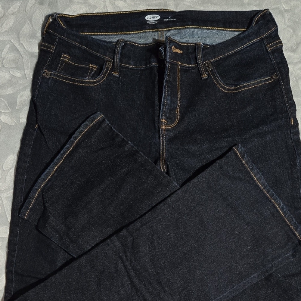 Old Navy Blue Boot Cut Jeans Classic Design